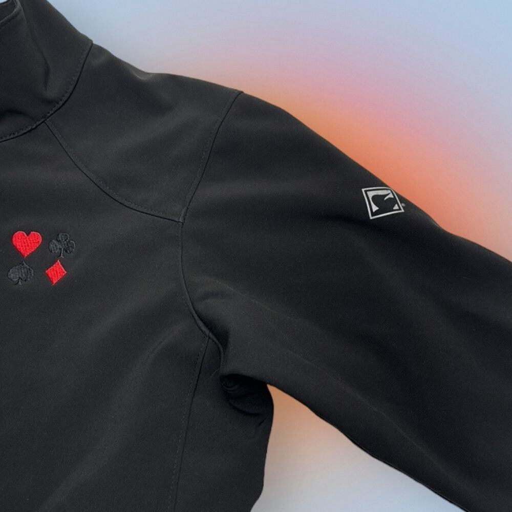 DRI-DUCK Women’s Small Black Softshell GAMBLER POKER Jacket - Picture 3 of 4